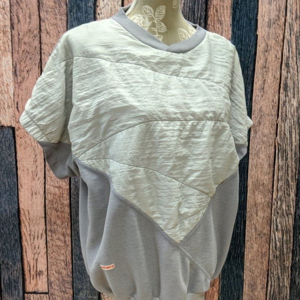 90s Vintage Pastel Lavender Crew Neck